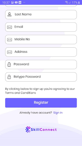 Skill Connect Screen 2