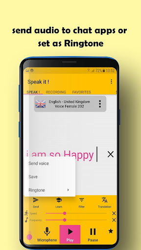 Speak it Screen 3