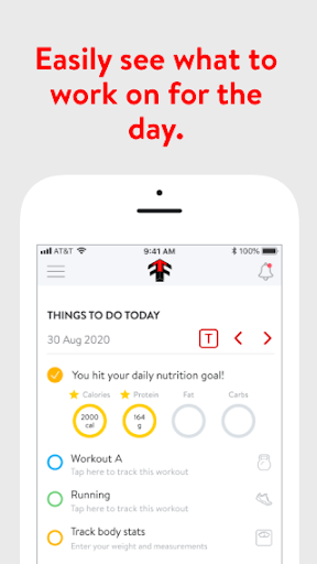 Android application Future Fitness Training screenshort