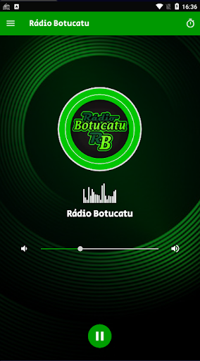 Android application Rádio Botucatu screenshort