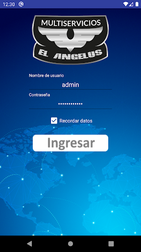 Android application El Angelus GPS screenshort