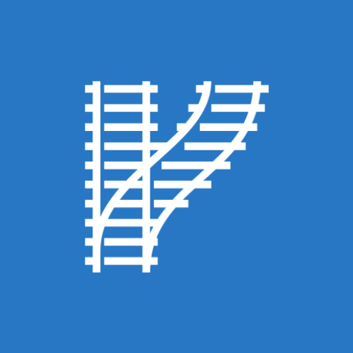 Railmap for OpenRailwayMap logo