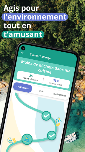 Android application Ecoly - Challenges écologiques screenshort