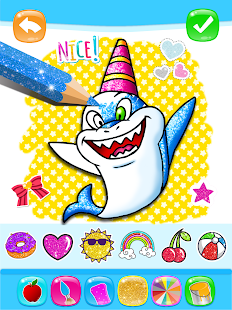 Baby Shark Coloring and Drawing For kids