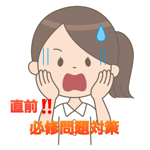 必修問題　看護師国家試験　すべり込み対策 logo