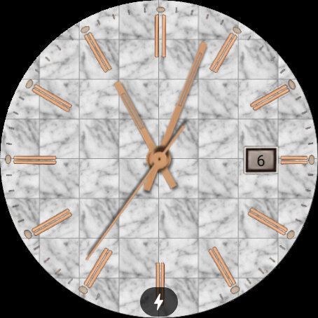 Marble Deluxe Clock WatchFace - 1.0.0 - (Android)