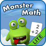 Monster Math Flash Cards Lite icon