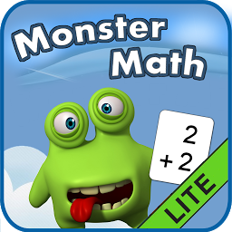 Значок приложения "Monster Math Flash Cards Lite"