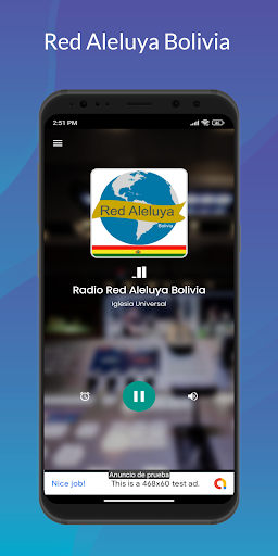Android application Red Aleluya Bolivia Radio screenshort
