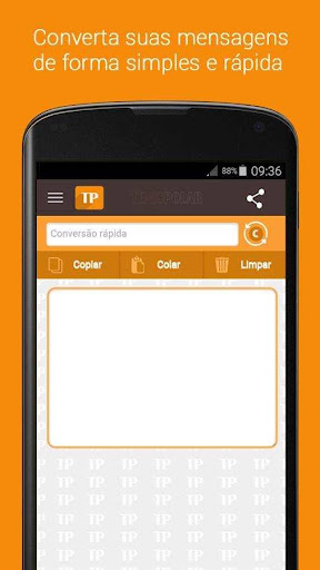 Android application TP Conversor Digital screenshort