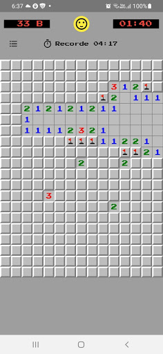 Android application Minesweeper - The Challenge screenshort