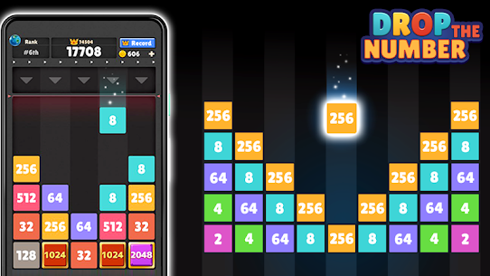 Drop The Number Mod Apk Free Download : Merge Game 1