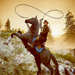 Cover Image of Télécharger Cowboy Rodeo Rider - Wild West Safari  APK