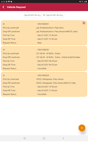 FTS Services Screen 3