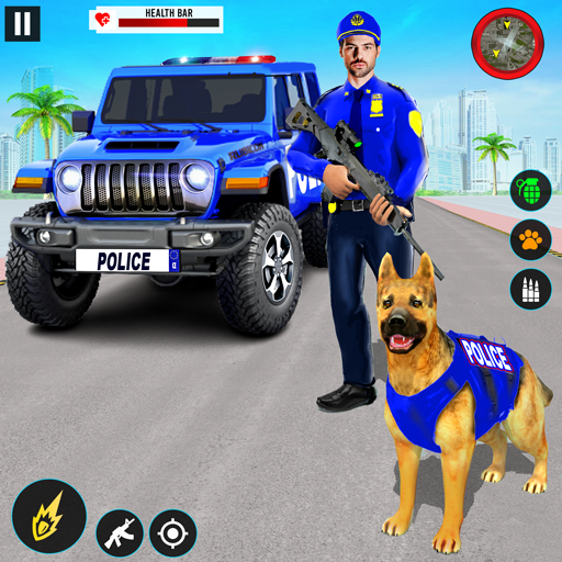 Police Dog Crime Jeep Chase 1.3 Icon