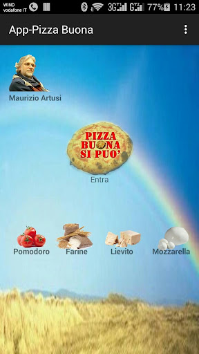 Android application App-Pizza screenshort