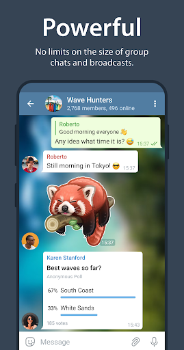 Telegram  APK screenshots 2