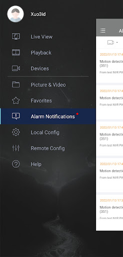 Android application Illumivue screenshort