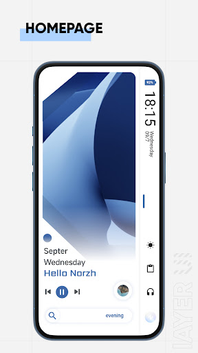 Android application Layer for KLWP screenshort