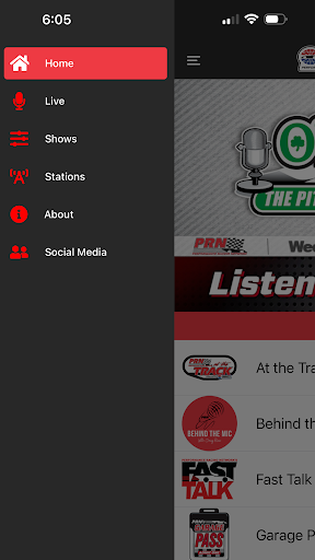 Performance Racing Network Screen 2