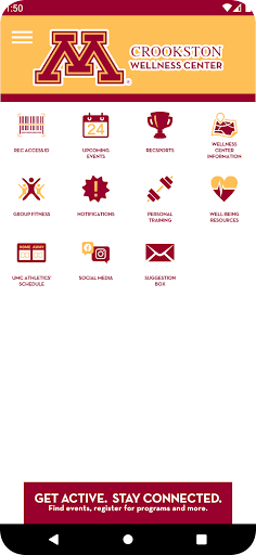 UMC Rec and Wellness Center Screen 2