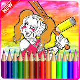 Harley Squad Coloring Book icon