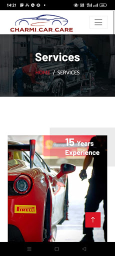 Charmi Car Care Screen 2