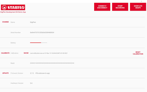 Android application DigiPen: Development Kit Demo screenshort