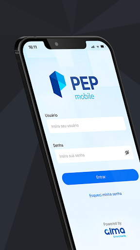 Android application PEP Mobile screenshort