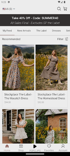 Screenshot of Stockplace