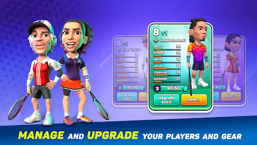 Mini Tennis v1.6.2 MOD APK (Unlimited Money/Always Out Ball) Gallery 2