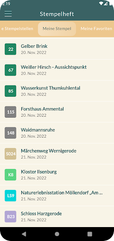 Harz App - mit Stempelheftのおすすめ画像4
