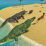 Cover Image of Download Crocodile Family Simulator Games 2021 1.0 APK