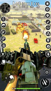 GUNSHIP 3D BATTLE: 现代枪战战争游戏