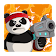 Pandamia: monster shooter - run & gun platformer icon