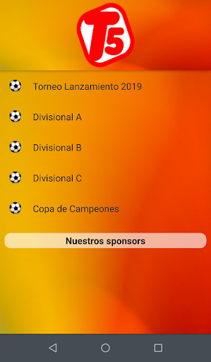 Liga T5 Screen 2