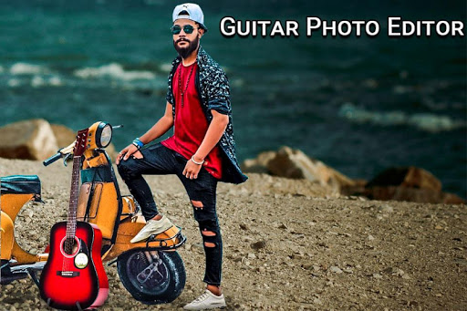 Android application Guitar Photo Editor screenshort