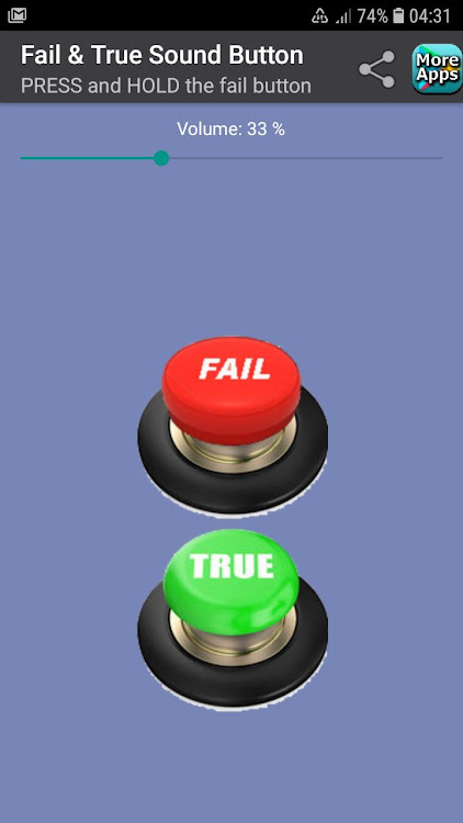 Fail & True Sound Button - 1.0.2 - (Android)