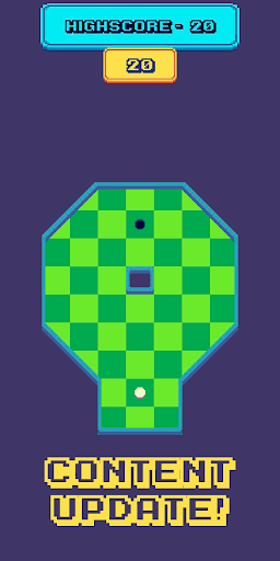 Oneshot golf: the 2d game Screen 2