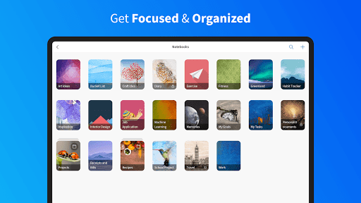 Screenshot of UpNote - notes, diary, journal