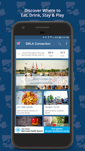 Android application SWLA Connection screenshort