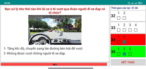 Ôn thi GPLX - 2022 - 600 câu