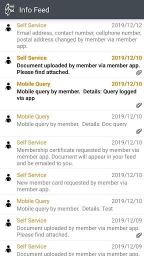 SwaziMed Member App Screen 3