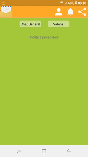 Android application CHAT PARAGUAYO CUBAS screenshort