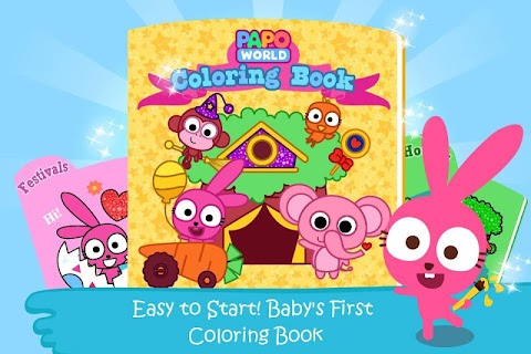 Purple Pink Coloring Bookのおすすめ画像1