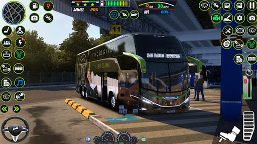 Android application Bus Simulator Games 3D 2024 screenshort
