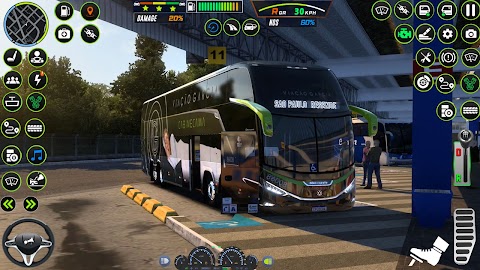 バス シミュレーター ゲーム 3D 2024のおすすめ画像1