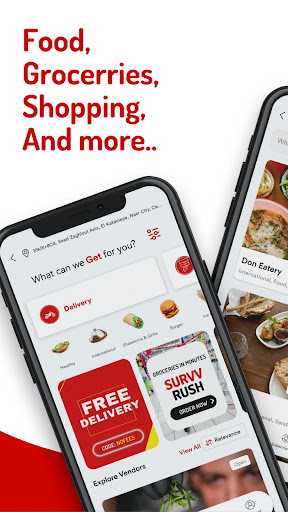 Android application SURVV screenshort