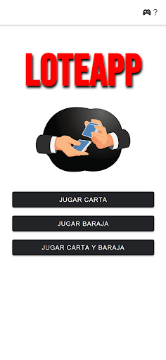 Android application LoteApp screenshort