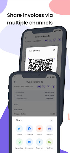 101 Pay - Easy Invoicing App Screen 2